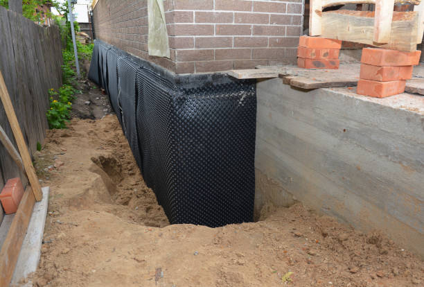 SJ Waterproofing Pros technician performing targeted Crawl Space Encapsulation assessment in Grafton, OH